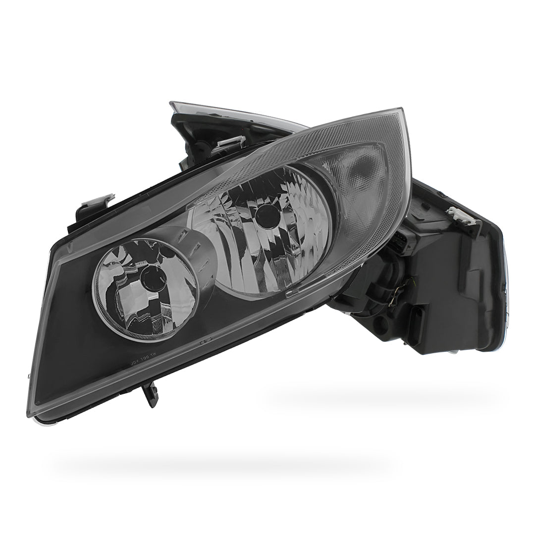 BMW 3 Series E90 / E91 Black Headlights 2005 - 2008 OEM-Style Aftermarket Left & Right