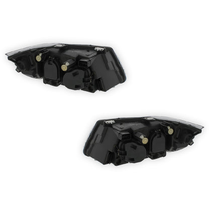 BMW 3 Series E90 / E91 Black Headlights 2005 - 2008 OEM-Style Aftermarket Left & Right