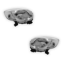 Citroen C1 Black Headlights 2005 - 2015 OEM-Style Aftermarket Left & Right