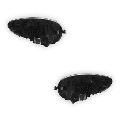 Citroen C1 Black Headlights 2005 - 2015 OEM-Style Aftermarket Left & Right