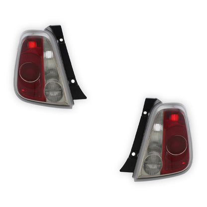 Fiat 500 312 Tail Lights 2008 - 2015 OEM-Style Aftermarket Left & Right
