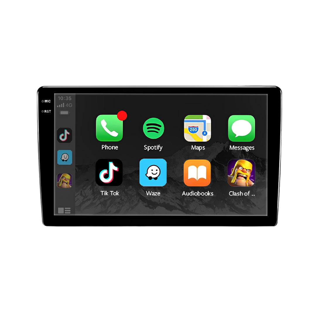 Fiat 500 Series 1 (2008 - 2014) 9" Wireless Android 16 Head Unit for Apple CarPlay / Android Auto