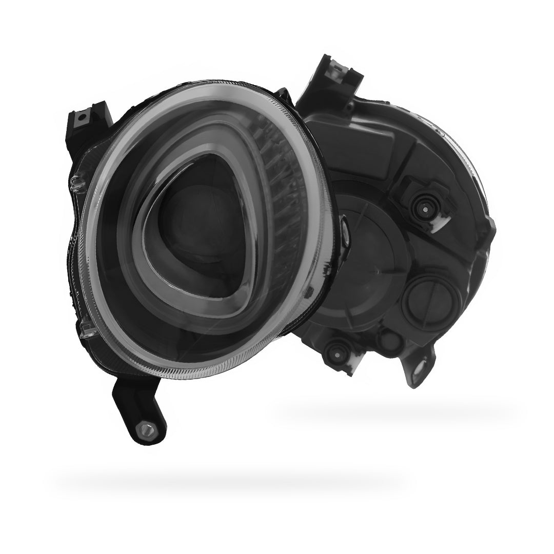 Fiat 500 312 Headlights 2015 - 2020 OEM-Style Aftermarket Left & Right