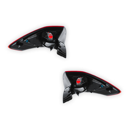Ford C-Max MPV Outer Halogen Tail Lights 2015 - 2019 OEM-Style Aftermarket Left & Right