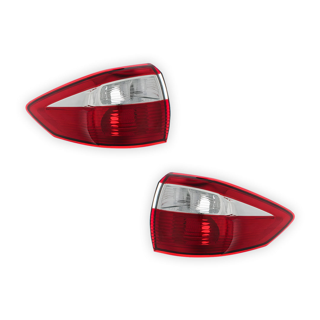 Ford C-Max Mk2 MPV Outer Halogen Tail Lights 2010 - 2015 OEM-Style Aftermarket Left & Right