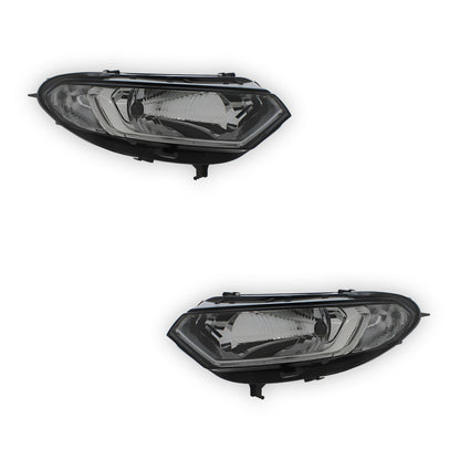 Ford Ecosport BK Black Headlights 2013 - 2018 OEM-Style Aftermarket Left & Right