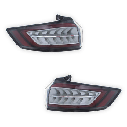 Ford Edge SUV Rear LED Tail Lights 2016 - 2018 OEM-Style Aftermarket Left & Right
