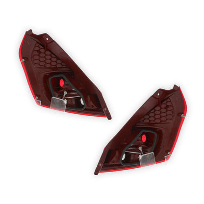 Ford Fiesta Mk7 B299 Hatchback & Van Rear Halogen Tail Lights 2008 - 2013 OEM-Style Aftermarket Left & Right