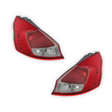 Ford Fiesta Mk7 B299 Hatchback & Van Rear Halogen Tail Lights 2012 - 2018 OEM-Style Aftermarket Left & Right