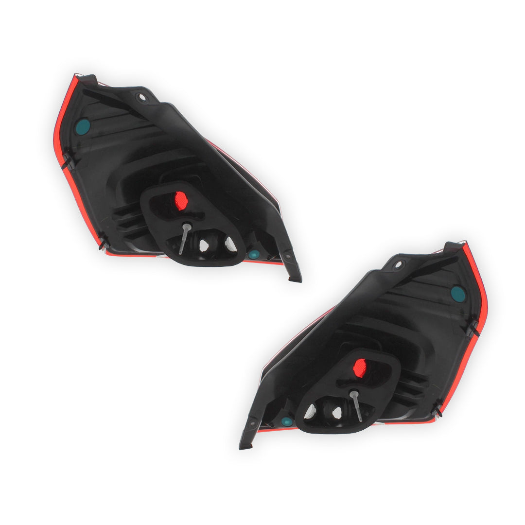 Ford Fiesta Mk7 B299 Hatchback & Van Rear Halogen Tail Lights 2012 - 2018 OEM-Style Aftermarket Left & Right