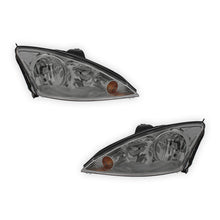 Ford Focus MK1 Chrome Headlights 2001 - 2005 OEM-Style Aftermarket Left & Right