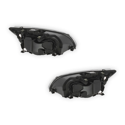Ford Focus MK2 Black Headlights 2005 - 2008 OEM-Style Aftermarket Left & Right
