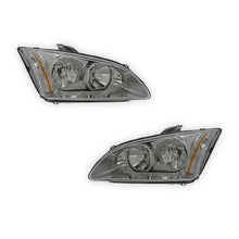 Ford Focus MK2 Chrome Headlights 2005 - 2008 OEM-Style Aftermarket Left & Right