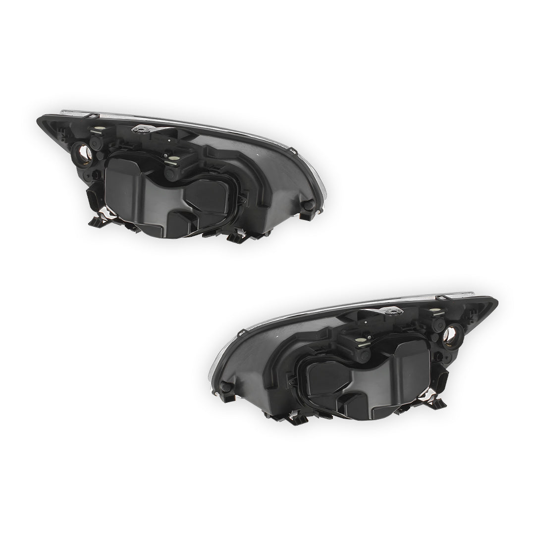 Ford Focus MK2 Chrome Headlights 2005 - 2008 OEM-Style Aftermarket Left & Right