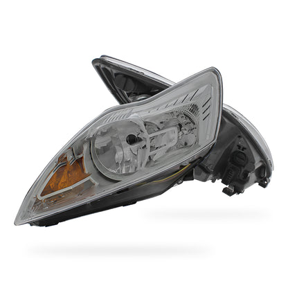 Ford Focus MK2 Chrome Headlights 2008 - 2011 OEM-Style Aftermarket Left & Right
