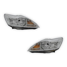 Ford Focus MK2 Chrome Headlights 2008 - 2011 OEM-Style Aftermarket Left & Right