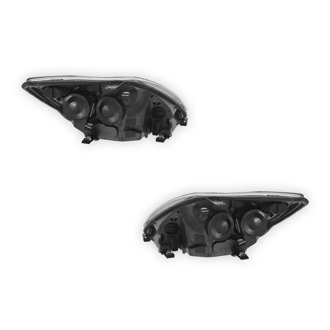 Ford Focus MK2 Chrome Headlights 2008 - 2011 OEM-Style Aftermarket Left & Right