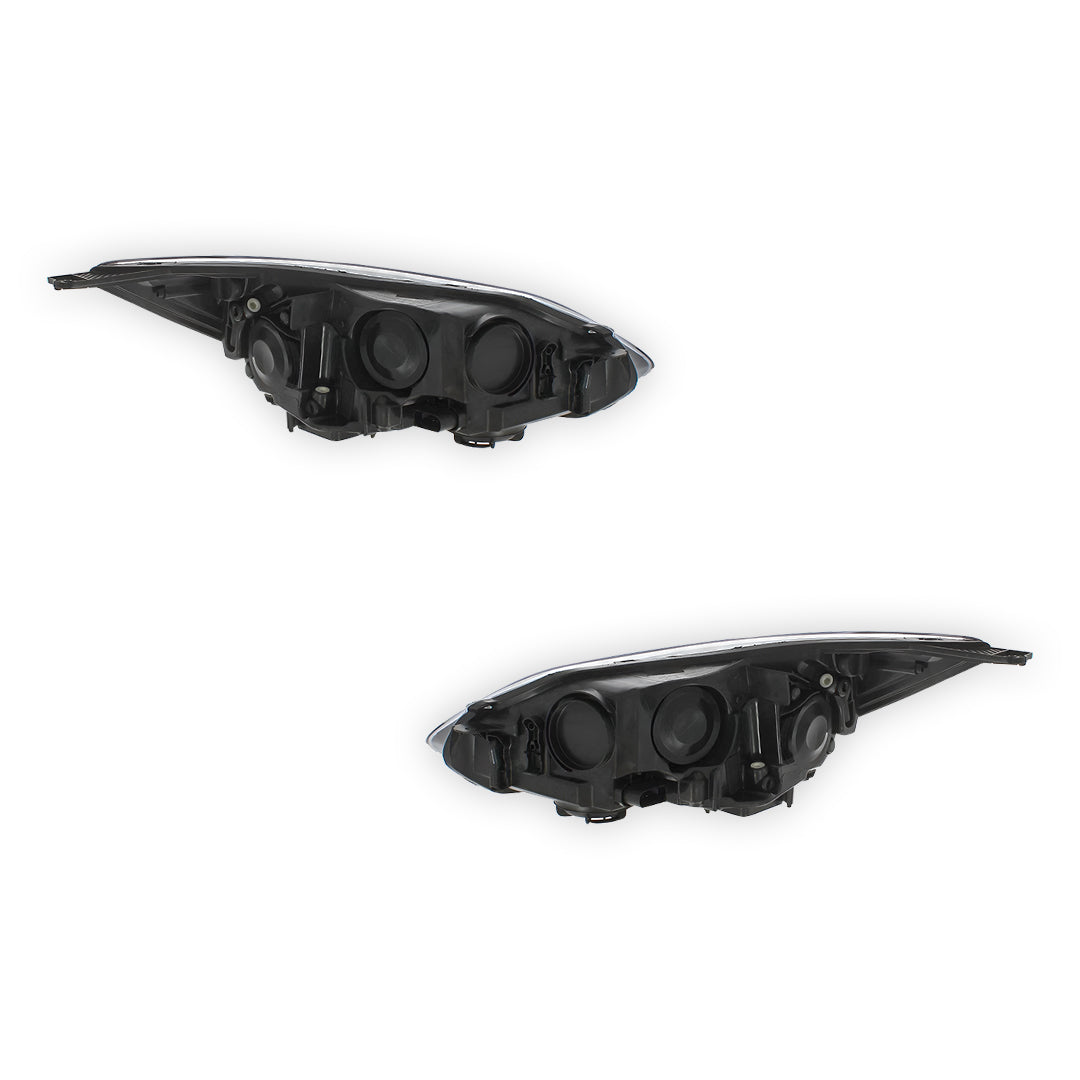 Ford Focus MK3 Black Headlights 2011 - 2015 OEM-Style Aftermarket Left & Right