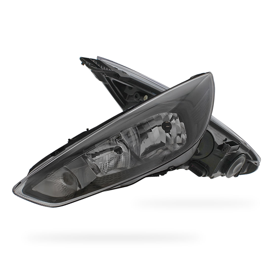Ford Focus MK3 Black Headlights 2014 - 2018 OEM-Style Aftermarket Left & Right