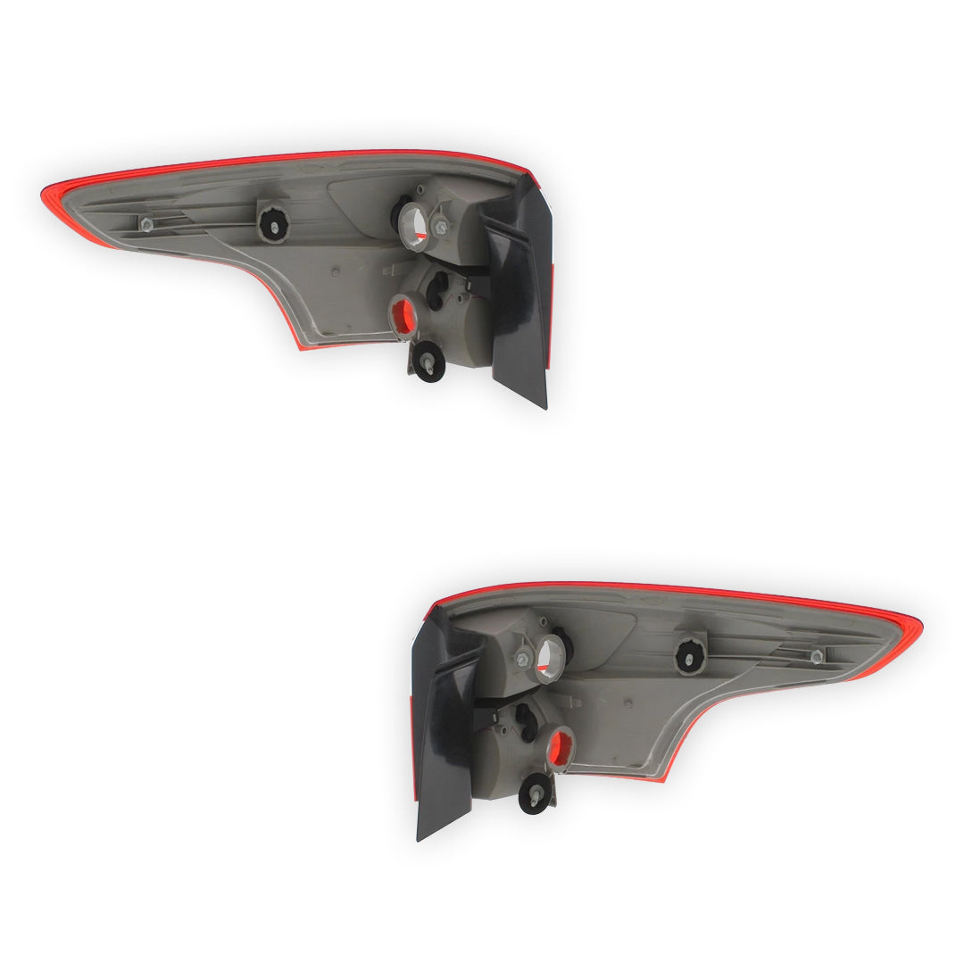Ford Focus Mk3 Estate Outer Halogen Outer Wing Tail Lights 2011 - 2015 OEM-Style Aftermarket Left & Right