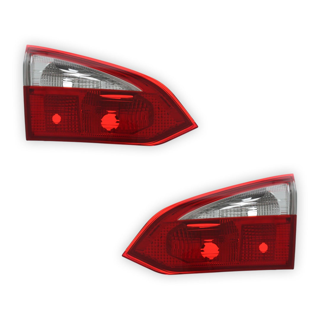 Ford Focus Mk3 Estate Inner Halogen Tail Lights 2011 - 2015 OEM-Style Aftermarket Left & Right