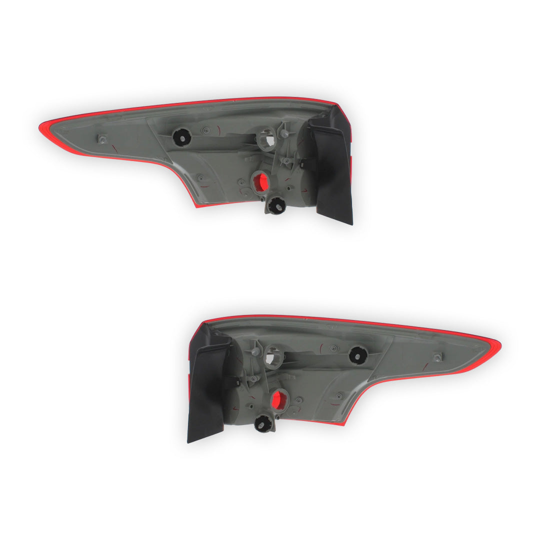 Ford Focus Mk3 Estate Rear Halogen Tail Lights 2014 - 2018 OEM-Style Aftermarket Left & Right