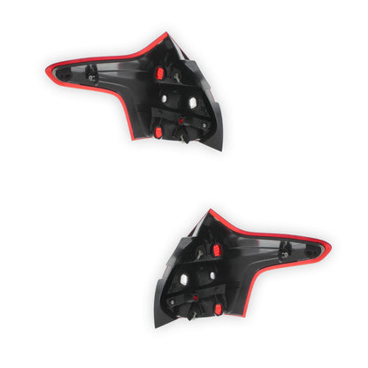 Ford Focus Mk3 Tail Lights 2011 - 2015 OEM-Style Aftermarket Left & Right