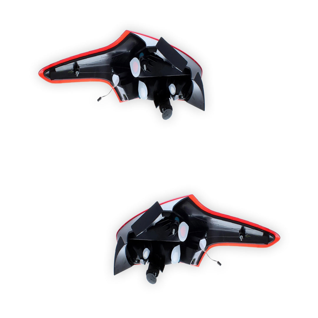 Ford Focus Mk3 Hatchback LED Tail Lights 2014 - 2018 OEM-Style Aftermarket Left & Right