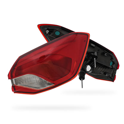 Ford Focus Mk4 Hatchback Outer Halogen Tail Lights 2018 - 2022 OEM-Style Aftermarket Left & Right