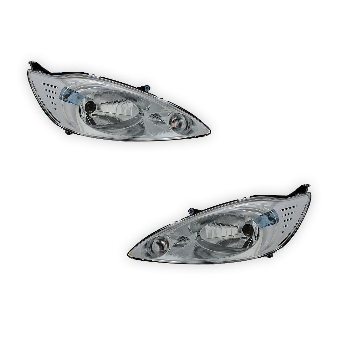 Ford Ka MK2 Black Headlights 2008 - 2017 OEM-Style Aftermarket Left & Right
