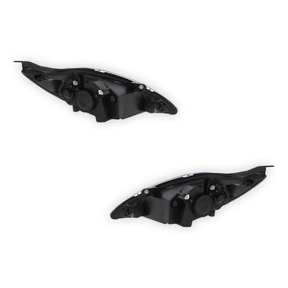 Ford Ka MK2 Black Headlights 2008 - 2017 OEM-Style Aftermarket Left & Right