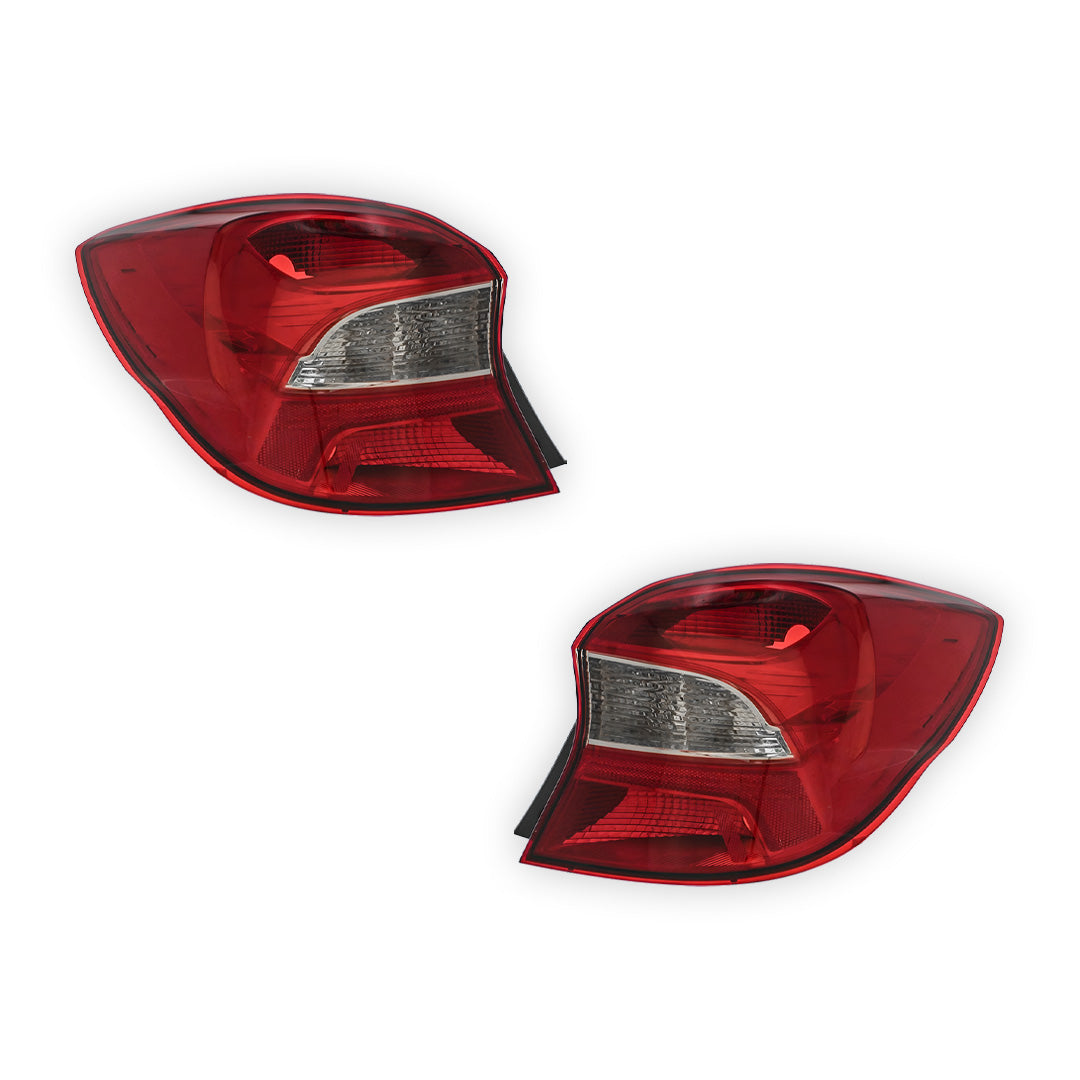 Ford Ka+ Active Hacthback Rear Halogen Tail Lights 2018 - 2020 OEM-Style Aftermarket Left & Right