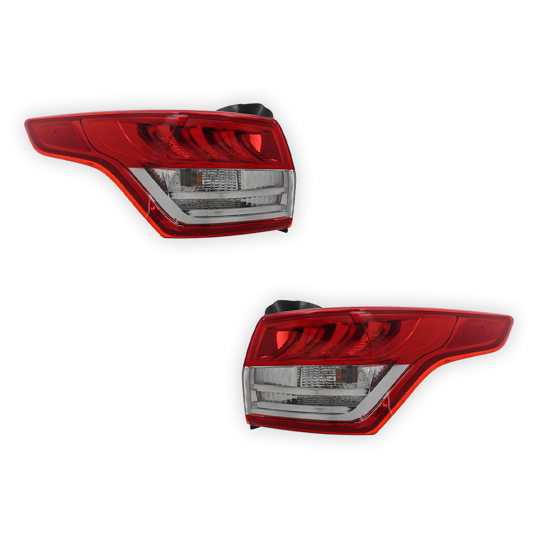 Ford Kuga SUV Outer LED Tail Lights 2012 - 2017 OEM-Style Aftermarket Left & Right