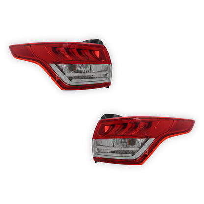Ford Kuga SUV Outer LED Tail Lights 2012 - 2017 OEM-Style Aftermarket Left & Right
