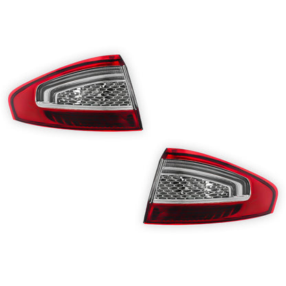 Ford Mondeo Mk4 Hatchback Rear LED Tail Lights 2011 - 2015 OEM-Style Aftermarket Left & Right