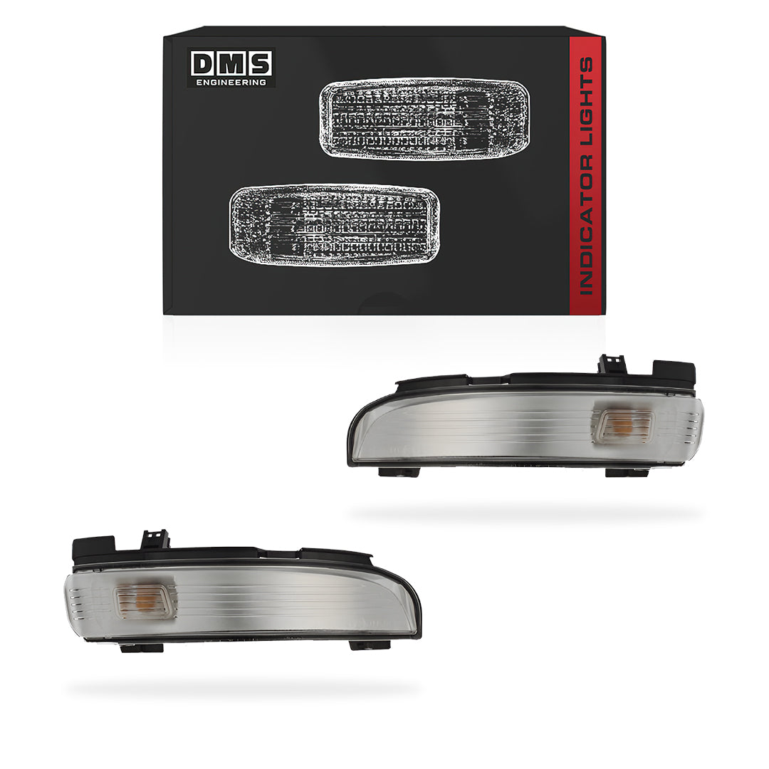 Ford S-Max MPV Wing Door Mirror Indicator Lights 2015 - 2022 OEM-Style Aftermarket Left & Right