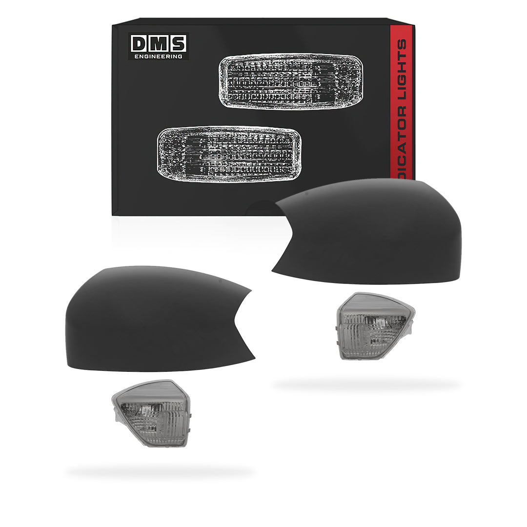 Ford S-Max MPV Wing Mirror Cover & Indicator Lights 2006 - 2016 OEM-Style Aftermarket Left and Right