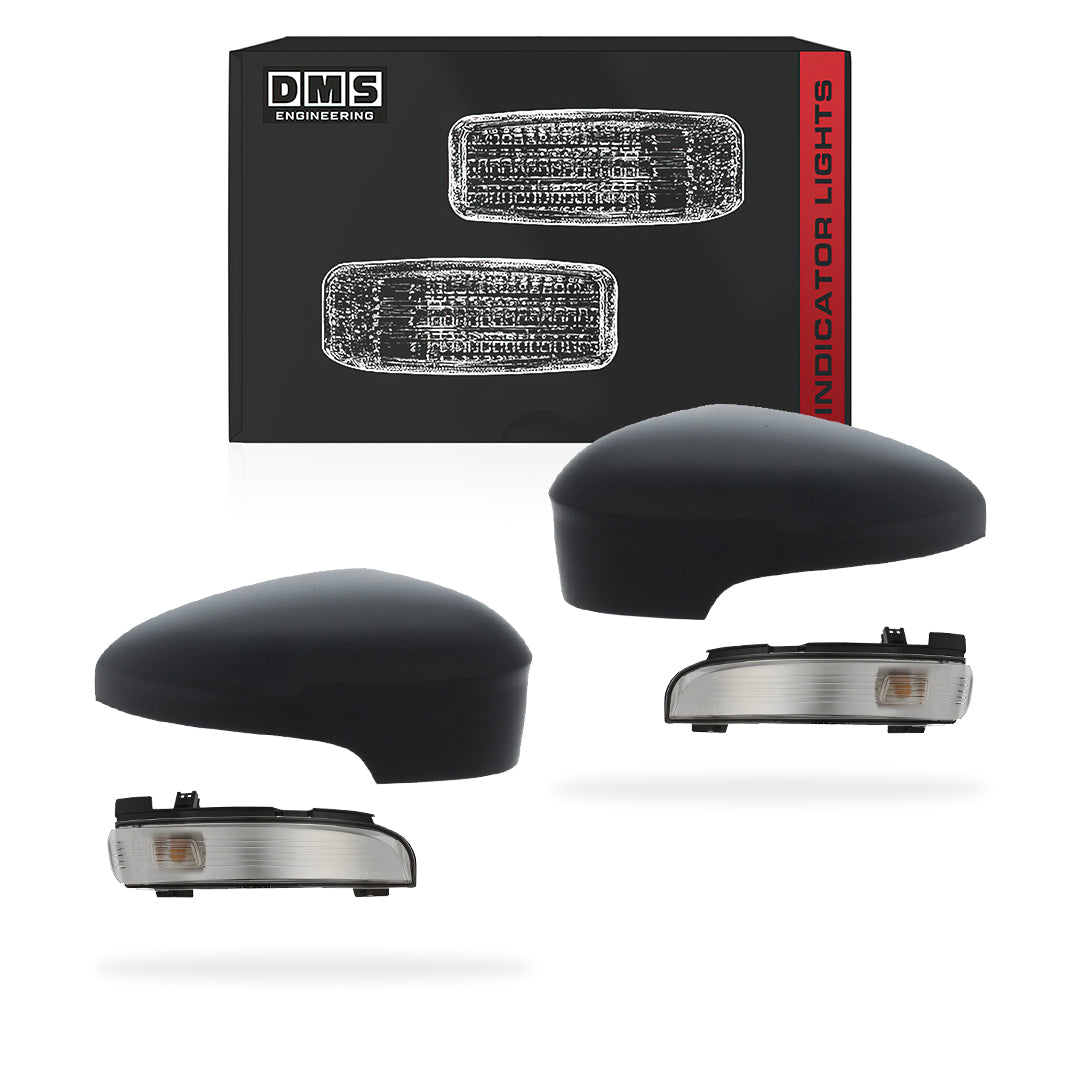 Ford S-Max Wing Mirror Cover & Indicator Lights 2015 - 2021 OEM-Style Aftermarket Left and Right