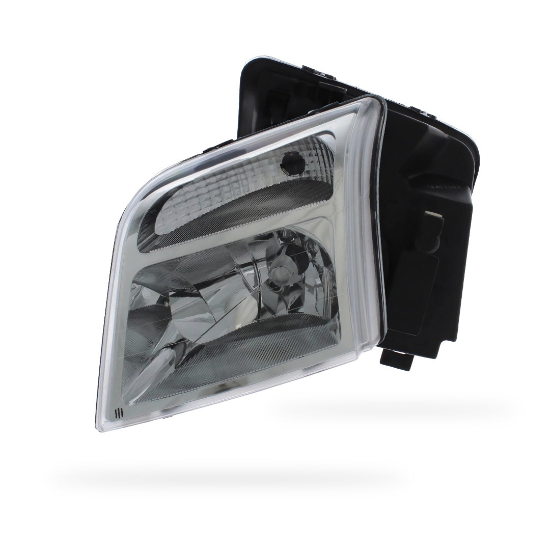 Ford Tourneo Connect Chrome Headlights 2002 - 2013 OEM-Style Aftermarket Left & Right