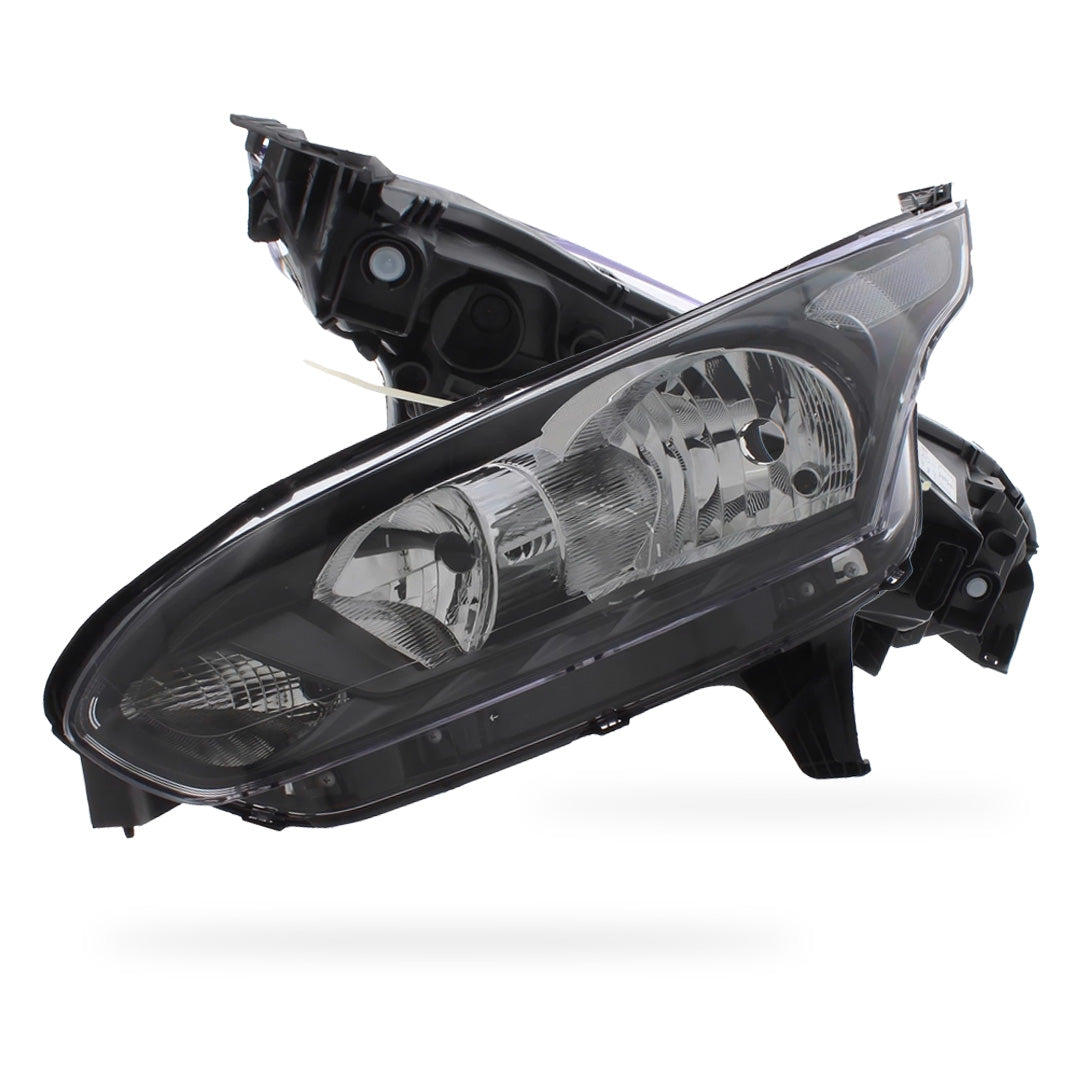 Ford Transit Connect Black Headlights 2010 - 2018 OEM-Style Aftermarket Left & Right