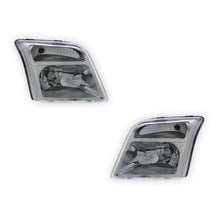 Ford Transit Connect Chrome Headlights 2002 - 2013 OEM-Style Aftermarket Left & Right