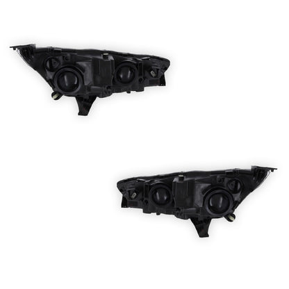 Ford Transit Connect Chrome Headlights 2018 - 2025 OEM-Style Aftermarket Left & Right
