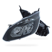 Ford Transit Custom Black Headlights 2012 - 2018 OEM-Style Aftermarket Left & Right