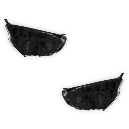 Ford Transit Custom Black Headlights 2018 - 2023 OEM-Style Aftermarket Left & Right