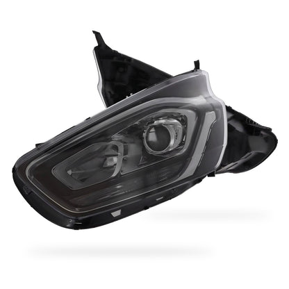 Ford Transit Custom Black Headlights 2018 - 2024 OEM-Style Aftermarket Left & Right