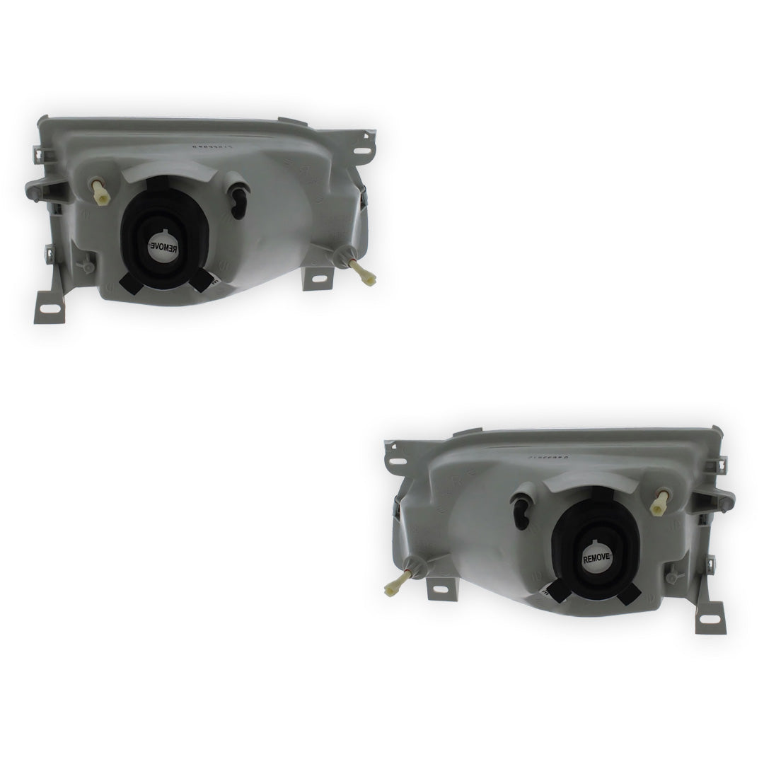 Ford Transit MK5 Black Headlights 1994 - 2000 OEM-Style Aftermarket Left & Right