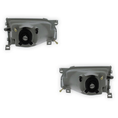 Ford Transit MK5 Black Headlights 1994 - 2000 OEM-Style Aftermarket Left & Right