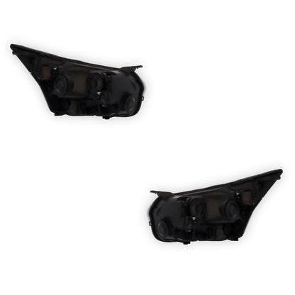 Ford Transit MK8 Chrome Headlights 2014 - 2025 OEM-Style Aftermarket Left & Right