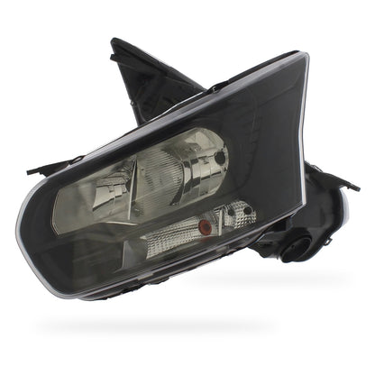 Ford Transit MK8 V363 Black Headlights 2016 - 2025 OEM-Style Aftermarket Left & Right