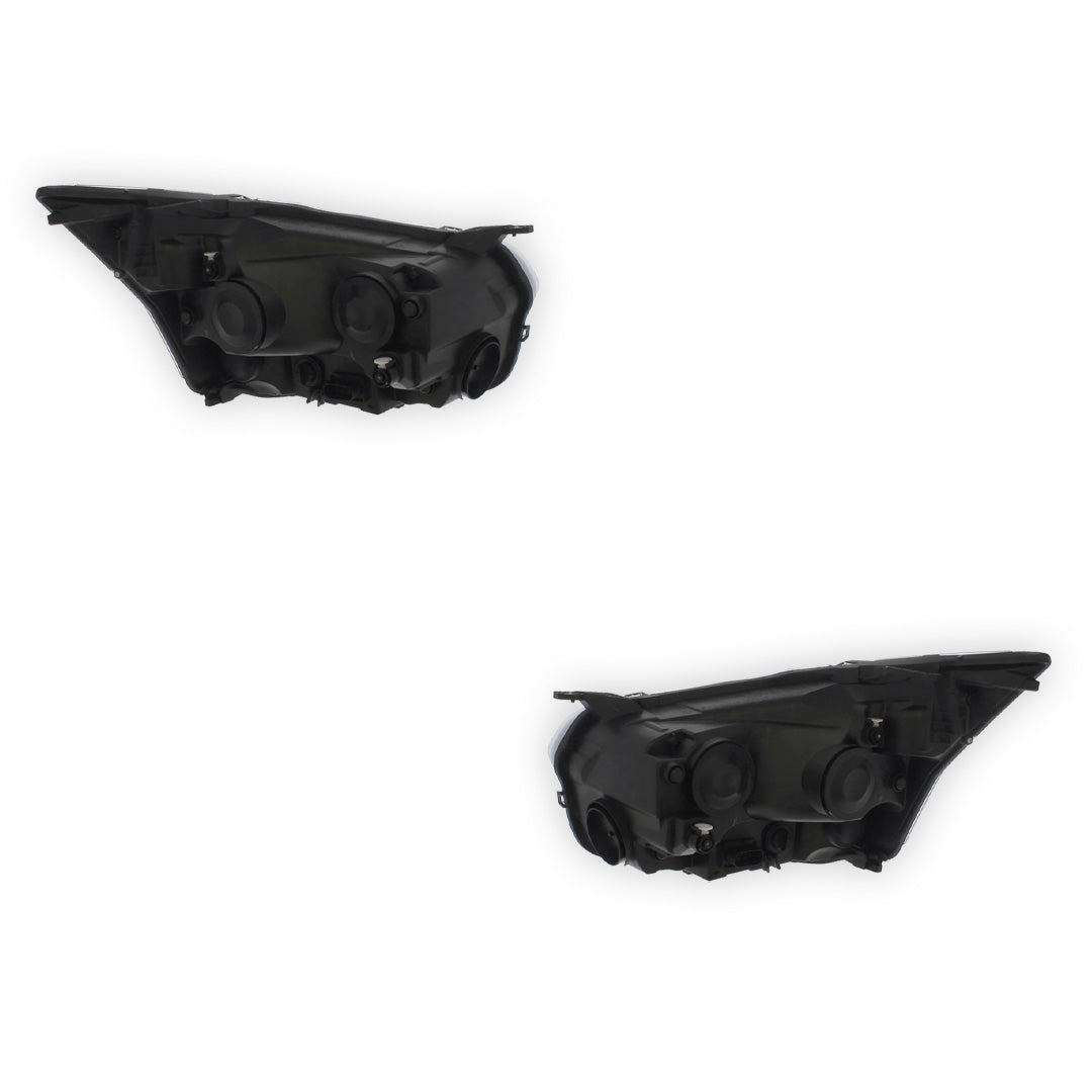 Ford Transit MK8 V363 Black Headlights 2016 - 2025 OEM-Style Aftermarket Left & Right